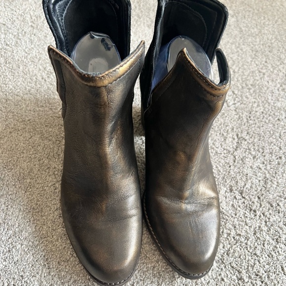 Diba True Later On Women’s Size 9 Black Leather & Suede Heel Ankle Boots Booties - Picture 5 of 5